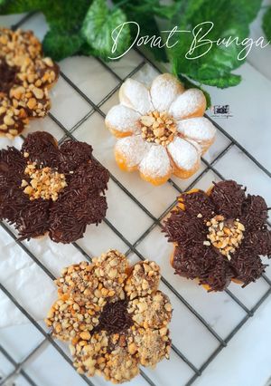 Foto resep Donat Bunga