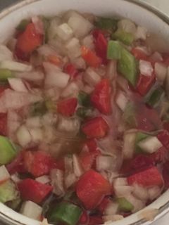 Una foto de Salsa criolla