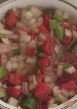 Una foto de Salsa criolla