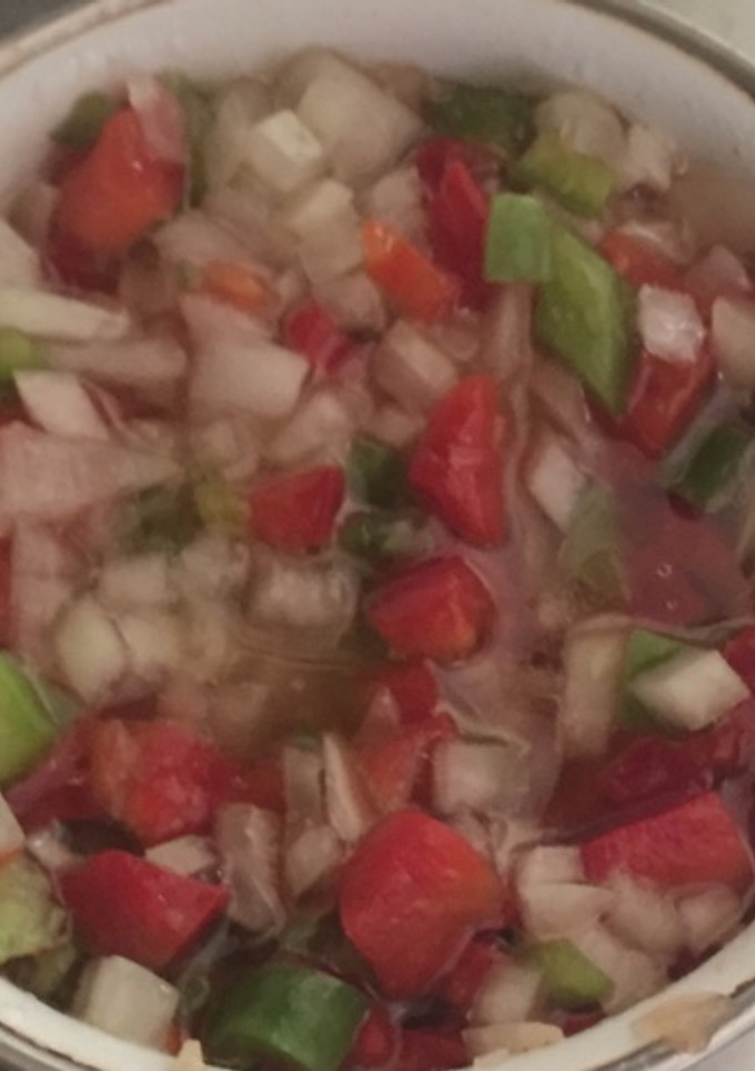 Una foto de Salsa criolla