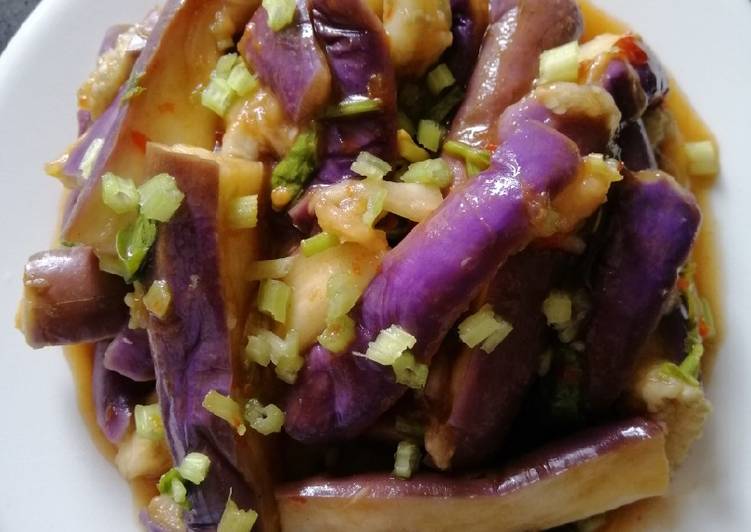 Easiest Way to Make Homemade Spicy Garlic Eggplant