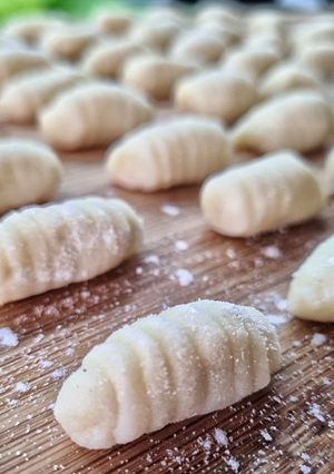 Una foto de Gnocchi de patata sin gluten