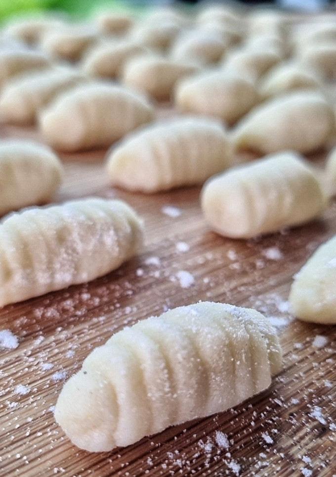 Una foto de Gnocchi de patata sin gluten