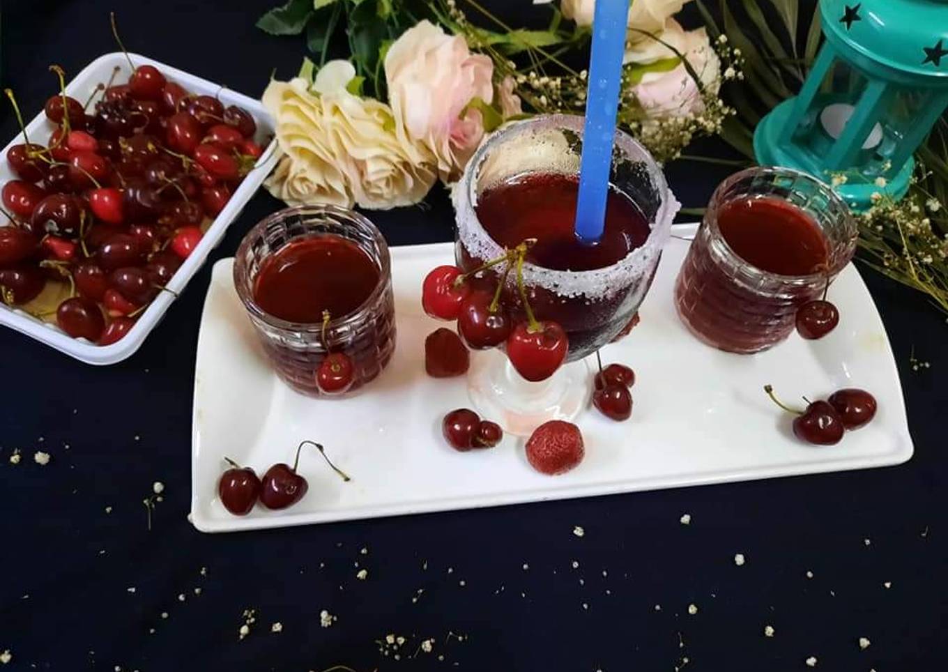 Cherry, Strawberry Drink 🍸 😋