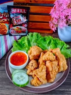Foto resep Ayam tepung saos tomat