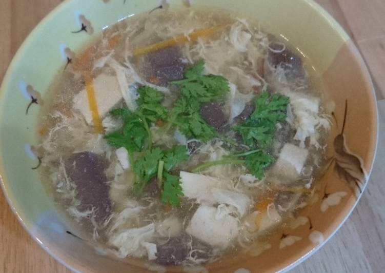 豆腐酸辣湯