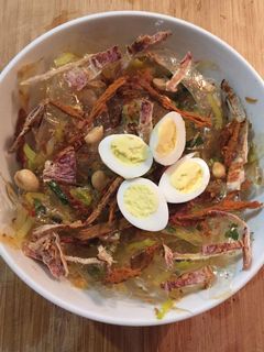 Hình của món Bánh tráng trộn.