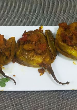 A picture of Layered brinjal.