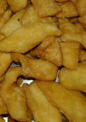 A picture of Namkeen mathri.