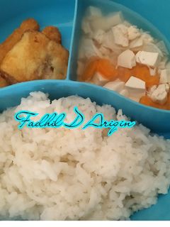 Foto resep Sayur Bening plus nuget ala Mama Didi (MPASI 15 bulan)