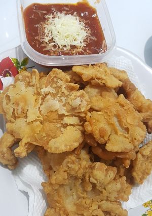 Foto resep Jamur Crispy Saus Bolognese