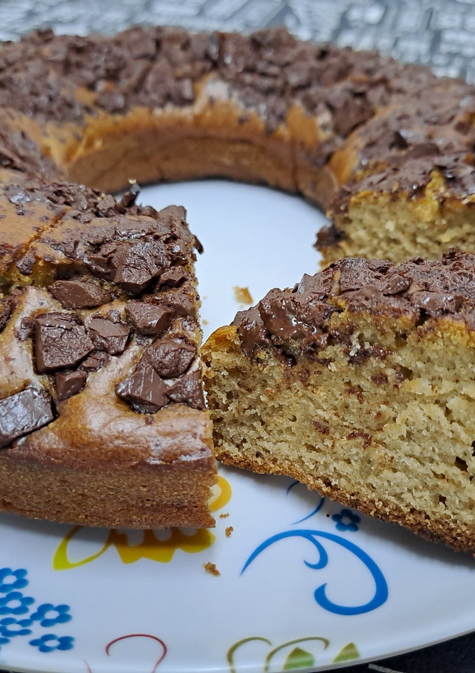 Una foto de Budín de yogur muy húmedo sin manteca y sin azúcar