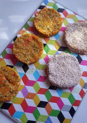 Una foto de Hamburguesas vegetarianas