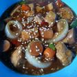 Sausage teriyaki Danish Nabiel Resto