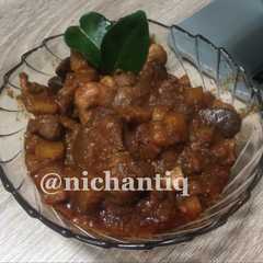 A picture of Sambel Goreng Kentang Ati Ampela.
