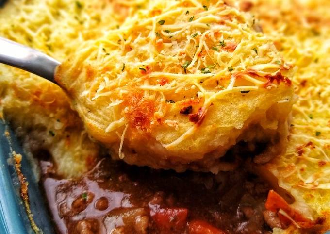 Simple Way to Make Quick Easy, Low Fat Cottage Pie
