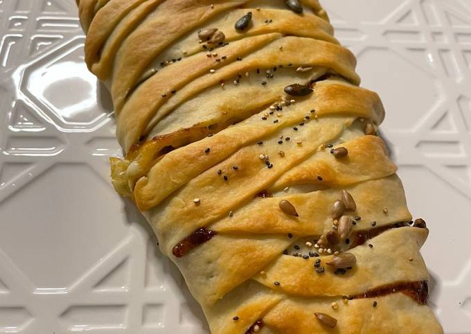 Ricetta di Veloce Strudel con cuori di carciofi e patate