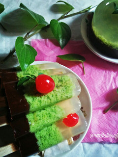 Foto resep Puding lumut gurih...enak...wangi