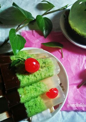 Foto resep Puding lumut gurih...enak...wangi