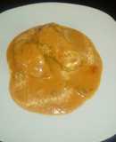Muslos en cacahuete