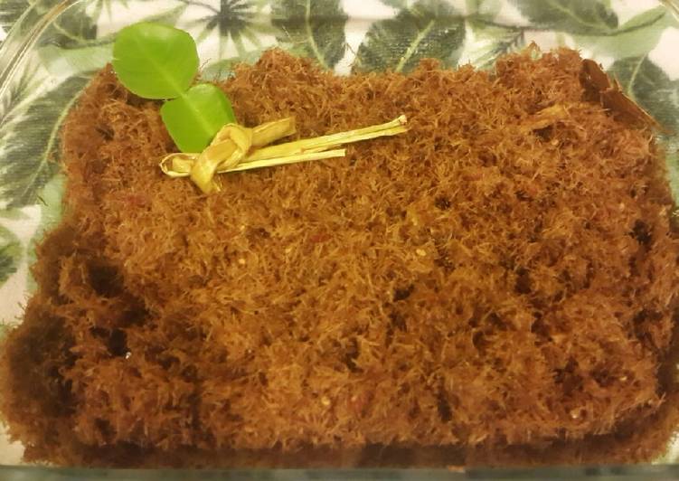 Resep: Serundeng Sedap tanpa Penyedap makanan yang sederhana