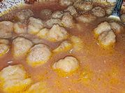 Una foto de sopa de pan
