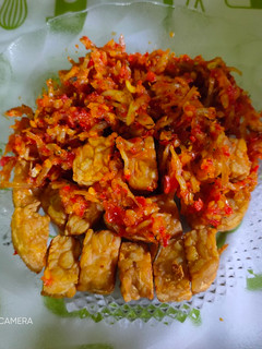Foto resep Tempe goreng+sambel teri Medan