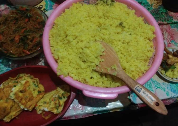 Cara Bikin Nasi kuning simple dan enak bisa pake magic com Anti Gagal