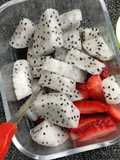 Dragon fruit salad