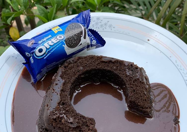 Step-by-Step Guide to Make Perfect Oreo cake lava cake