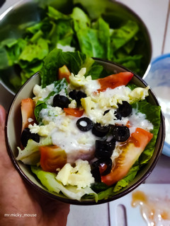 A picture of Caesar Salad.