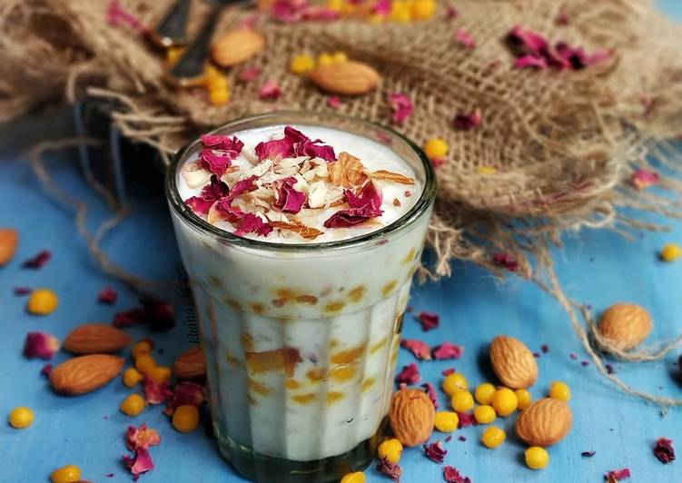 Recipe of Award-winning Motichur kheer parfait / fusion dessert