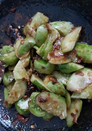 Foto resep Rujak timun dan tomat hijau