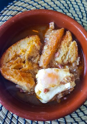 Una foto de Sopa castellana