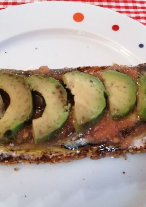 Una foto de Tostada de anchoas