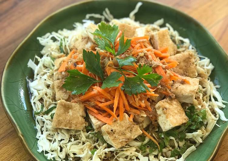 Bumbu Salad Tahu Segar | Bahan Membuat Salad Tahu Segar Yang Mudah Dan Praktis
