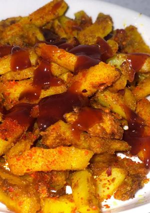صورة لوصفة بطاطا مقرمشه 👌🏽🥔