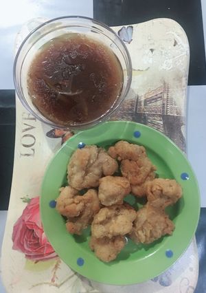 Foto resep Ayam crispy + saos teriyaki