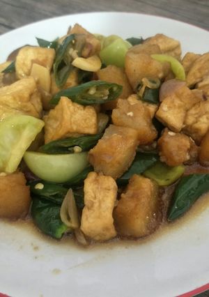 Foto resep Oseng Kikil Tahu