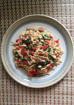 รูปของ ข้าวบาร์เล่ย์ผัดไข่