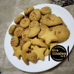 A picture of Custard cookies.