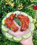 Sườn non nướng cho bé