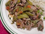 Bistec ranchero con nopales