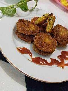 عکسی از دستور ناگت مرغ