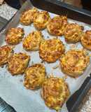 Pizzás csiga (sütőporral)
