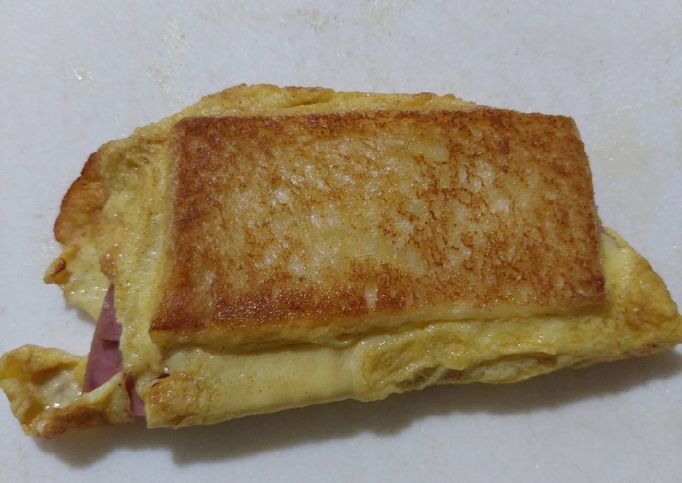 Roti panggang isi, sarapan anak, makanan anak, mpasi