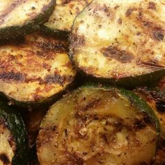 A picture of Grilled Zucchini.