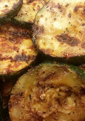 A picture of Grilled Zucchini.