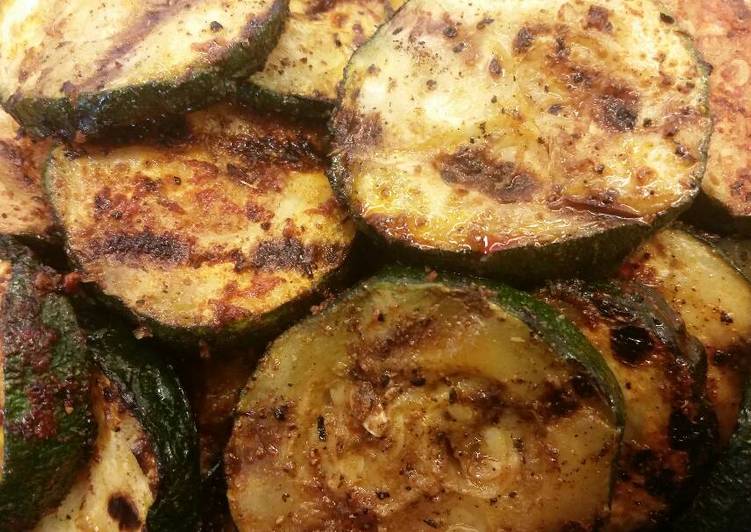 Simple Way to Prepare Homemade Grilled Zucchini