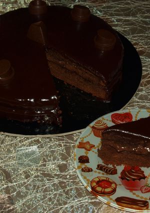 Φωτογραφία της συνταγής Sacher torte! Η μαύρη καλλονή της Βιέννης!!!